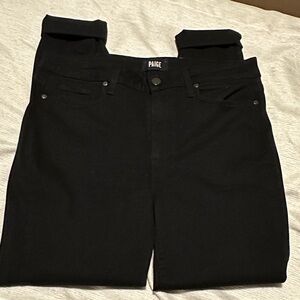PAIGE Women's Black Skinny Jeans